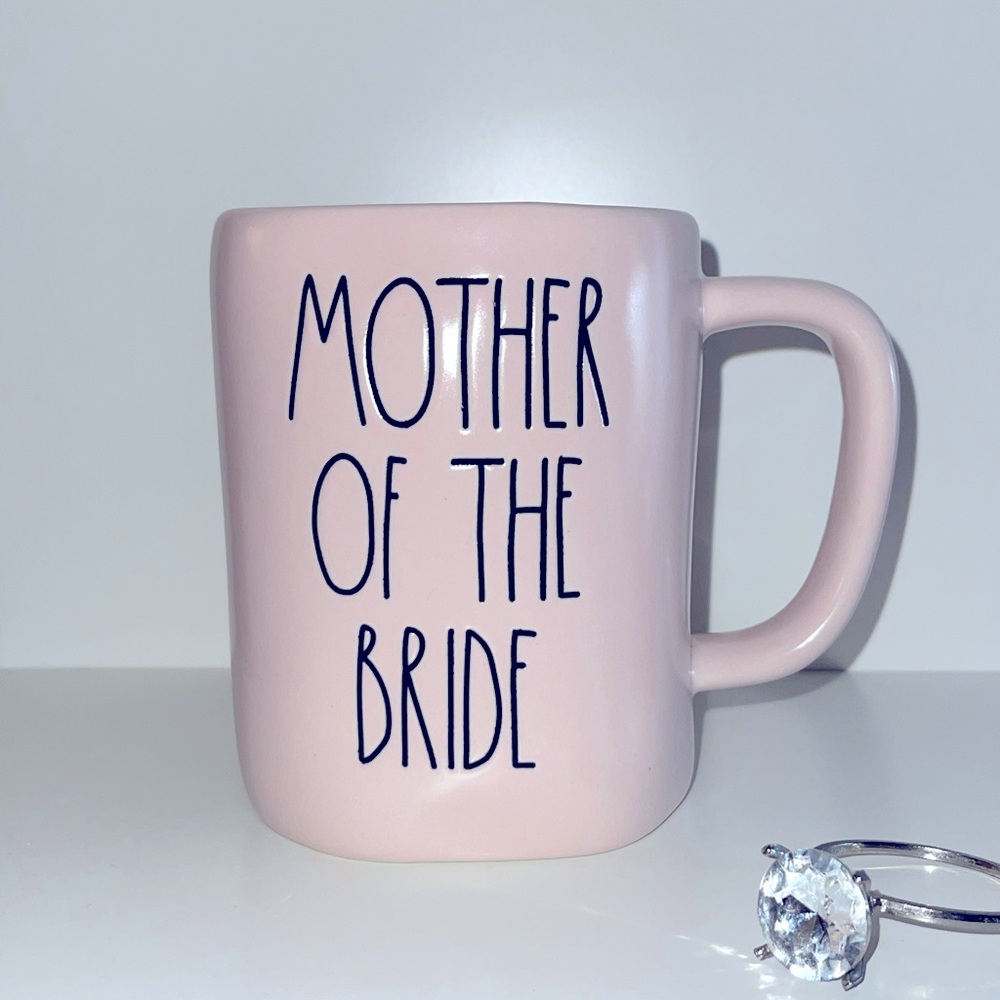 Rae dunn mother of the bride mug
